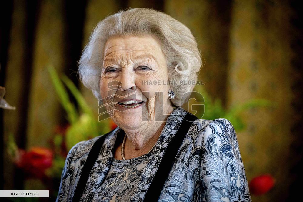 Princess Beatrix At Jantje Beton Prize 2023 - Leiden