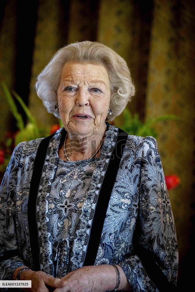 Princess Beatrix At Jantje Beton Prize 2023 - Leiden