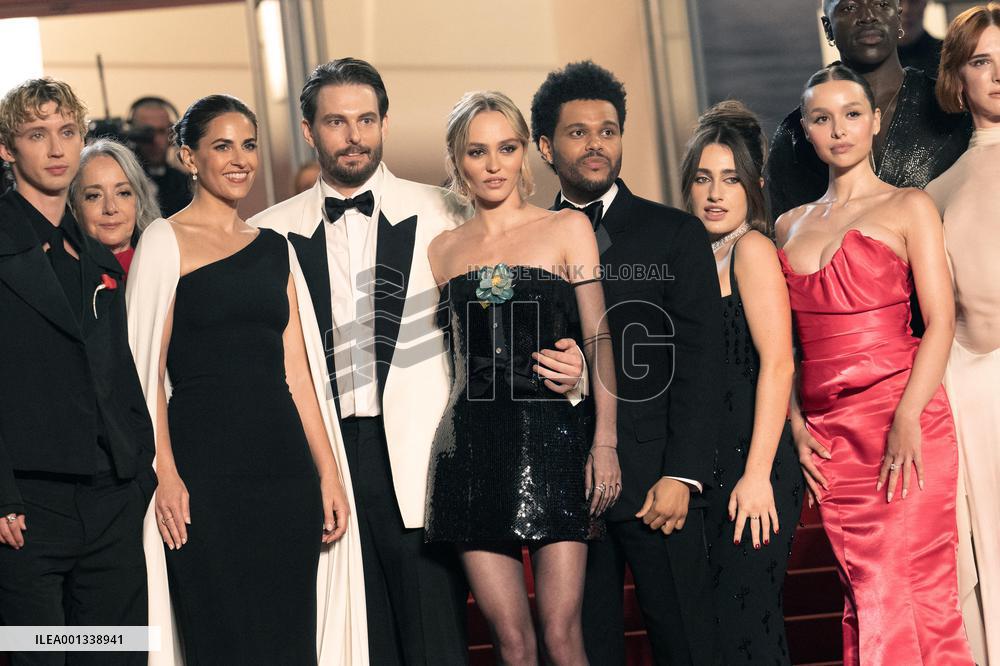 The Idol red carpet  Cannes - Day 7