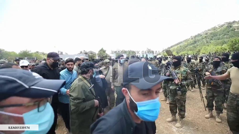 Hezbollah stages military drill in S. Lebanon