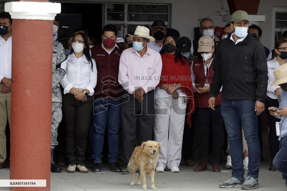 Popocatepetl Volcano Erupts - Mexico