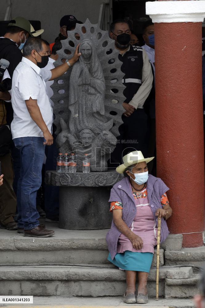 Popocatepetl Volcano Erupts - Mexico
