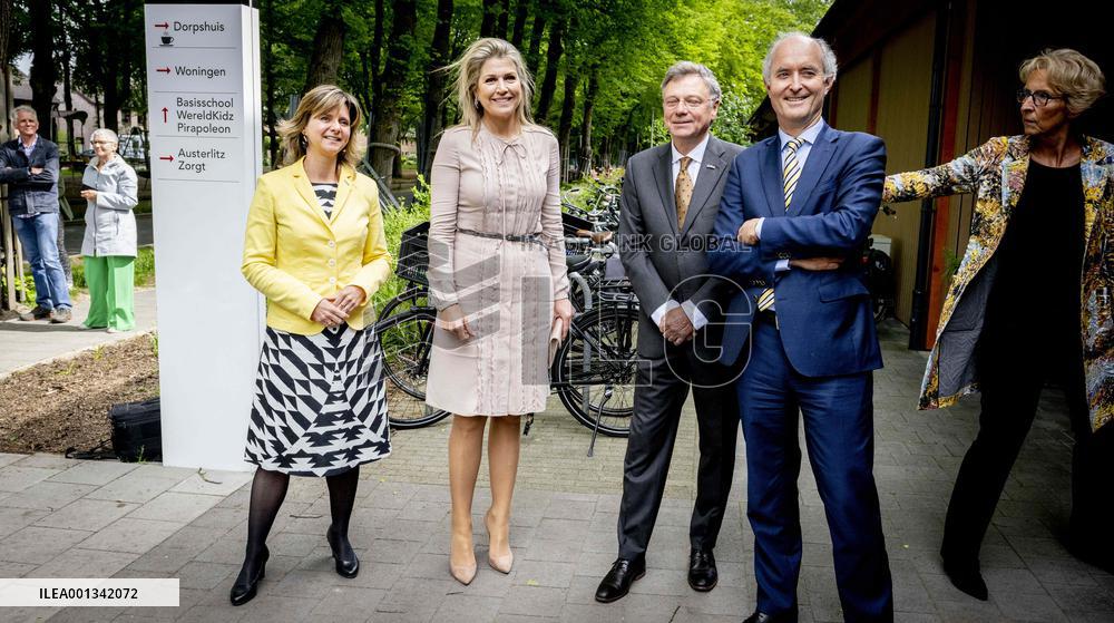 Queen Maxima At A Meeting About Appropriate Care - Austerlitz