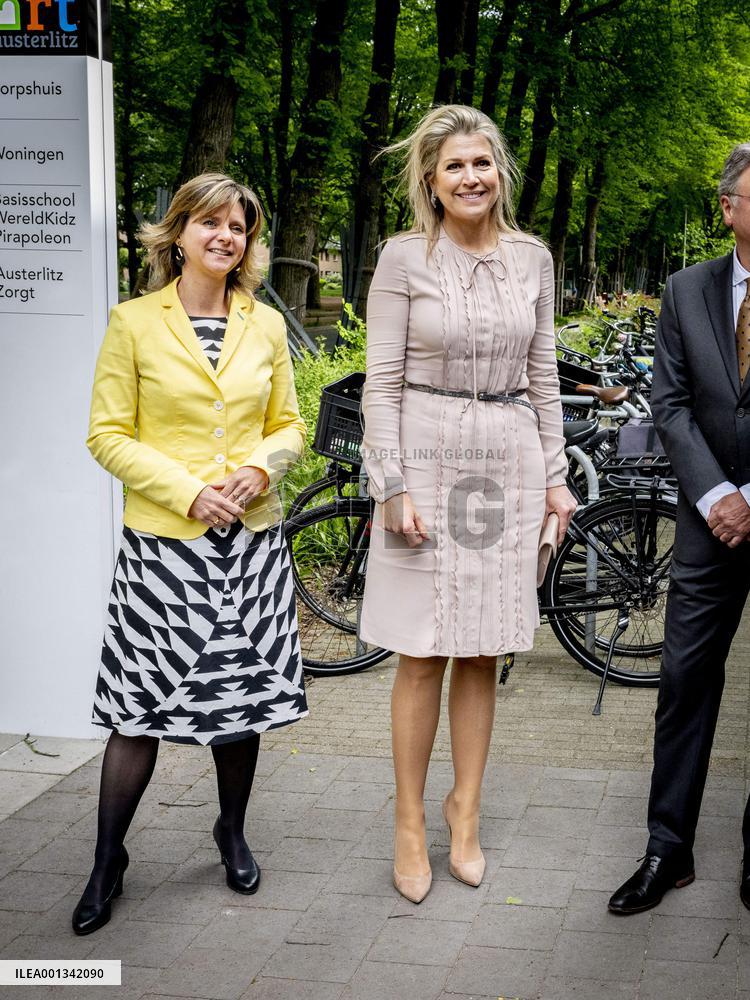 Queen Maxima At A Meeting About Appropriate Care - Austerlitz