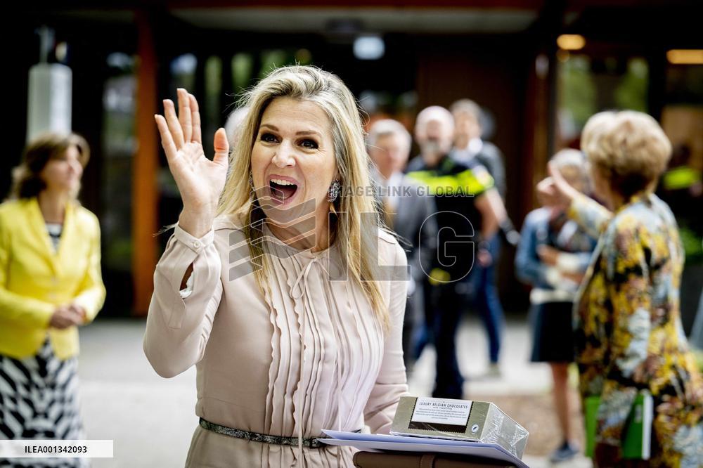 Queen Maxima At A Meeting About Appropriate Care - Austerlitz