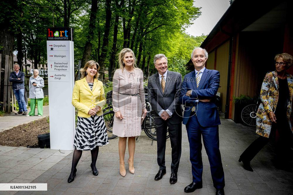 Queen Maxima At A Meeting About Appropriate Care - Austerlitz