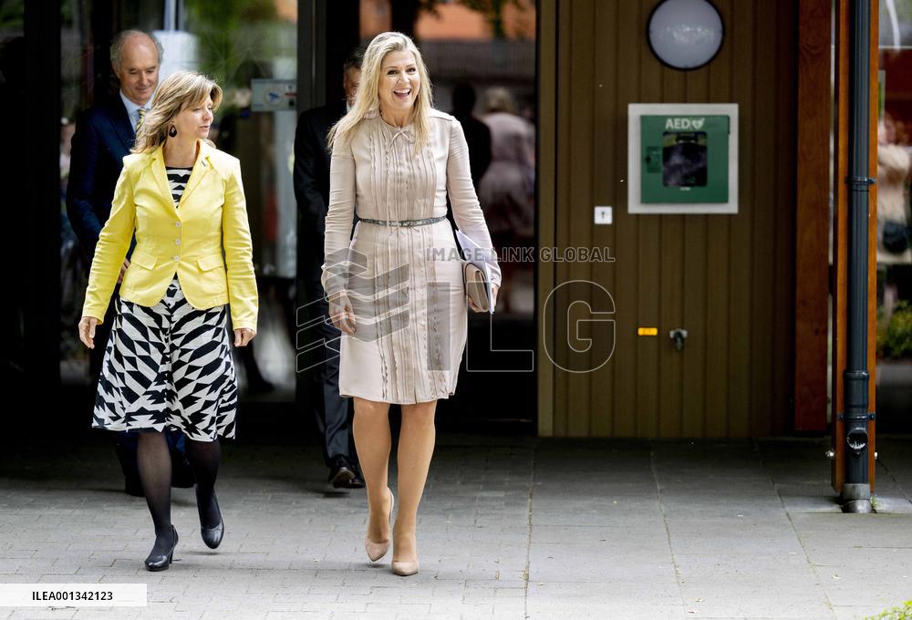 Queen Maxima At A Meeting About Appropriate Care - Austerlitz