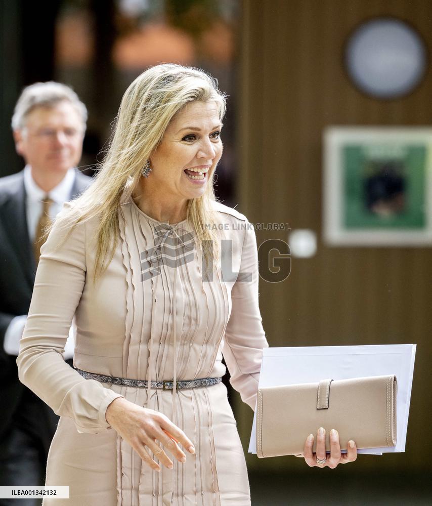 Queen Maxima At A Meeting About Appropriate Care - Austerlitz