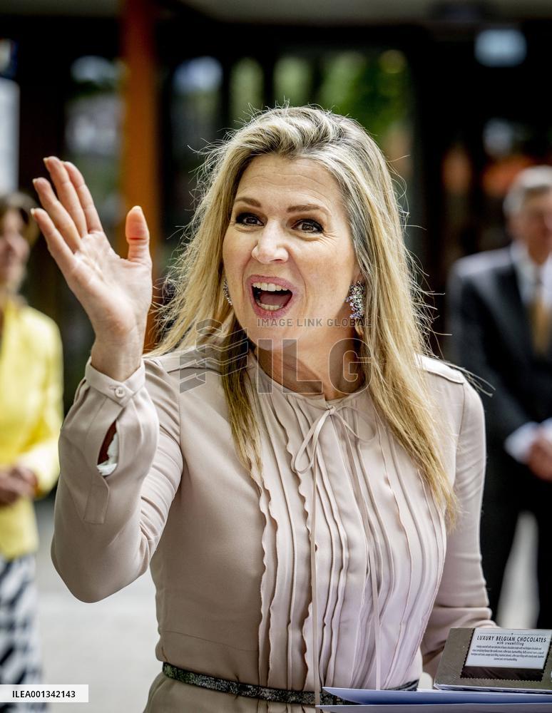 Queen Maxima At A Meeting About Appropriate Care - Austerlitz
