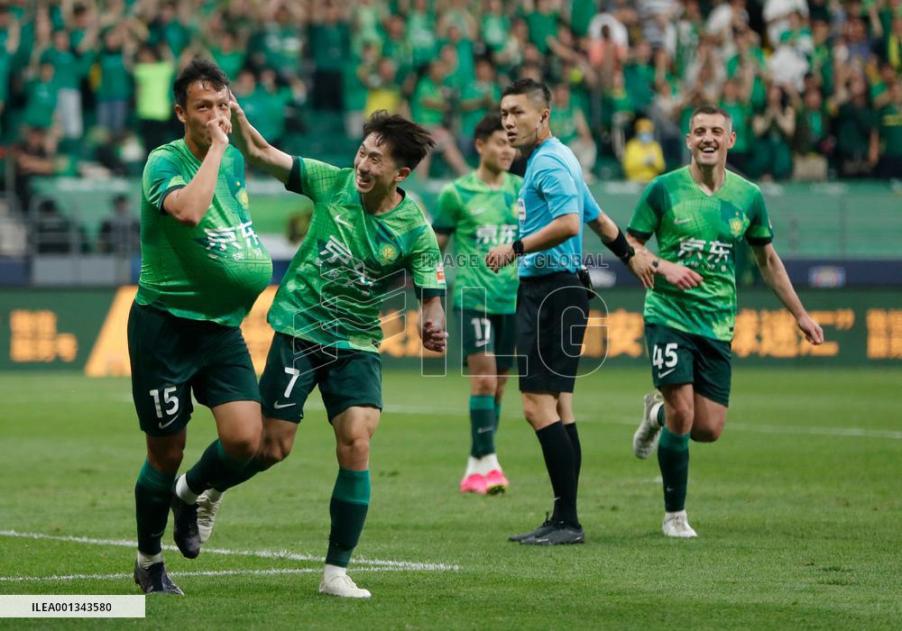 (SP)CHINA-BEIJING-FOOTBALL-CSL-BEIJING VS CANGZHOU (CN)