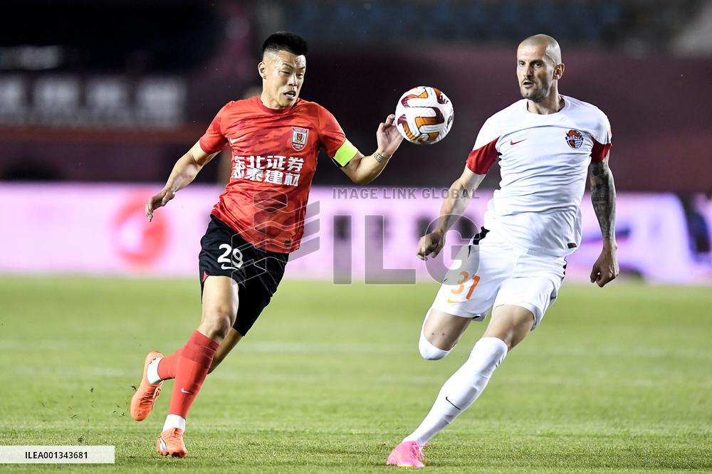(SP)CHINA-BEIJING-FOOTBALL-CSL-CHANGCHUN VS QINGDAO