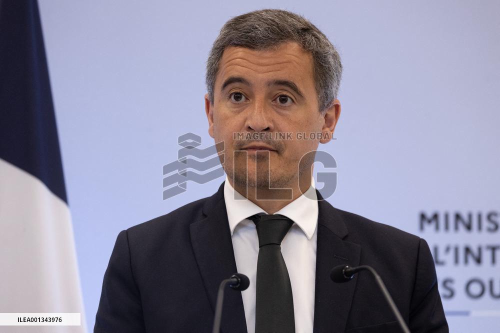 Signing of the protocol for the opening Paris 2024 Olympics - Paris