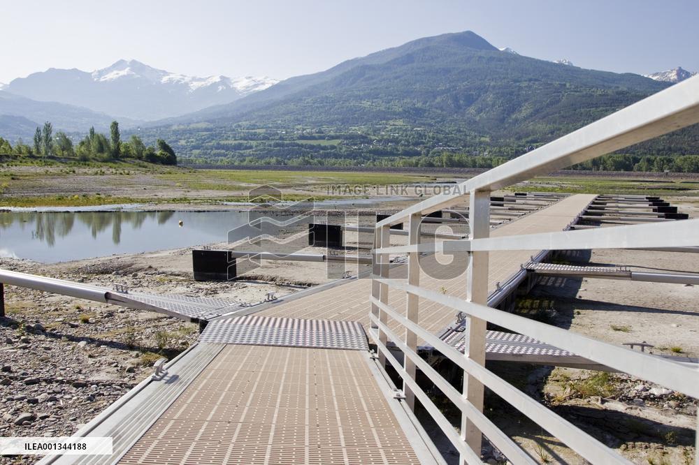 The Water Level Of The Serre-Ponçon Lake