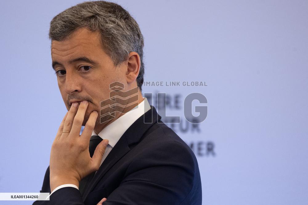 Signing of the protocol for the opening Paris 2024 Olympics - Paris