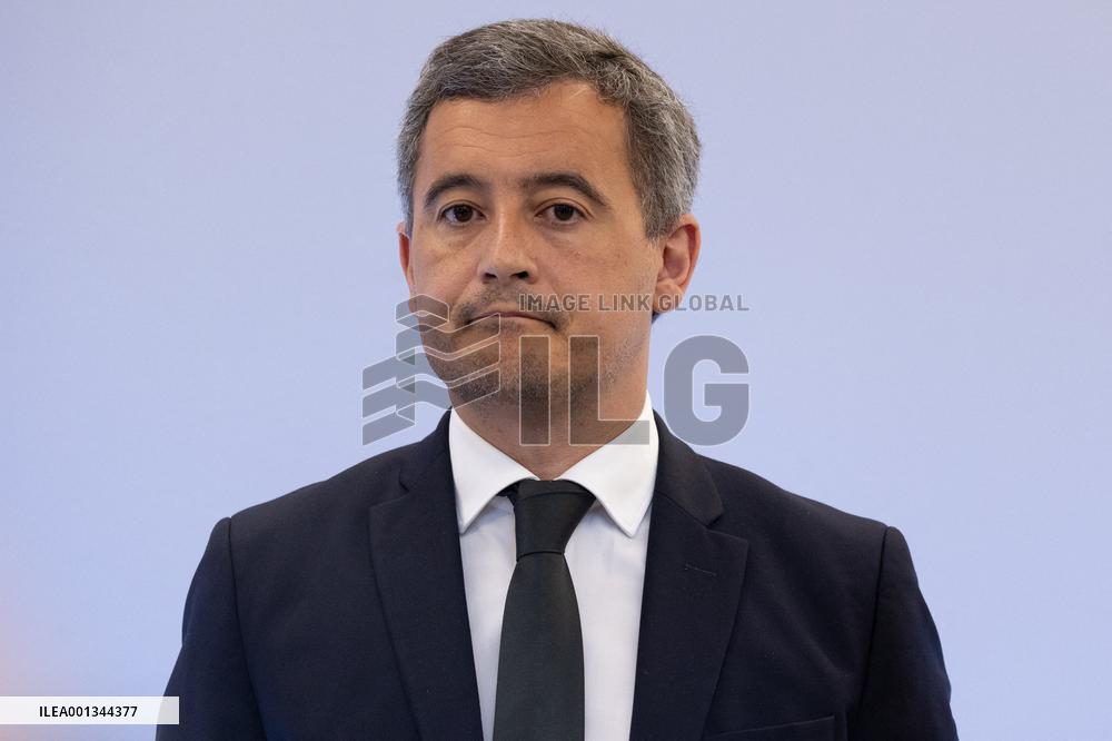 Signing of the protocol for the opening Paris 2024 Olympics - Paris