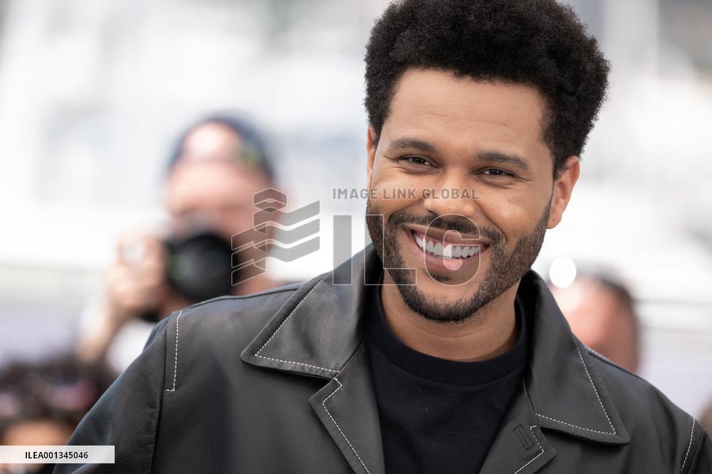 Cannes The Weeknd Tesfaye photocall - Day 7