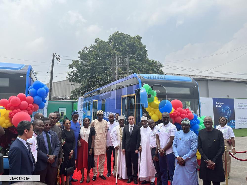 NIGERIA-LAGOS-CHINESE ELECTRIC BUSES-LAUNCH