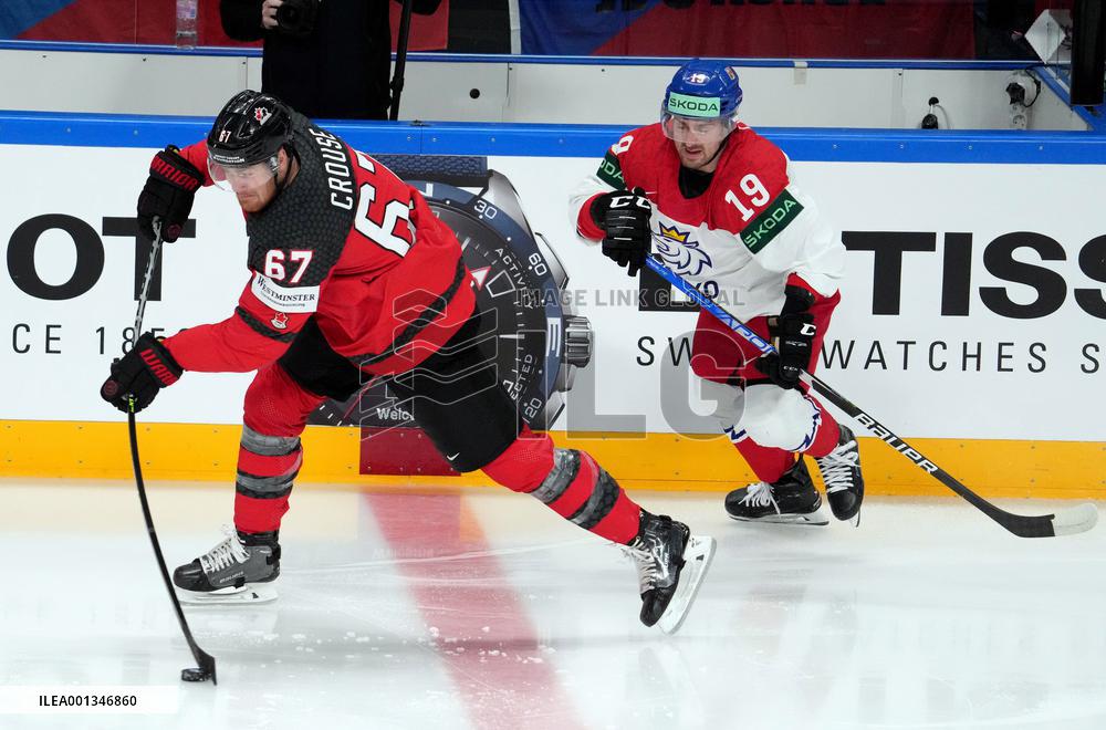 (SP)LATVIA-RIGA-2023 IIHF ICE HOCKEY WORLD CHAMPIONSHIP-CAN VS CZE