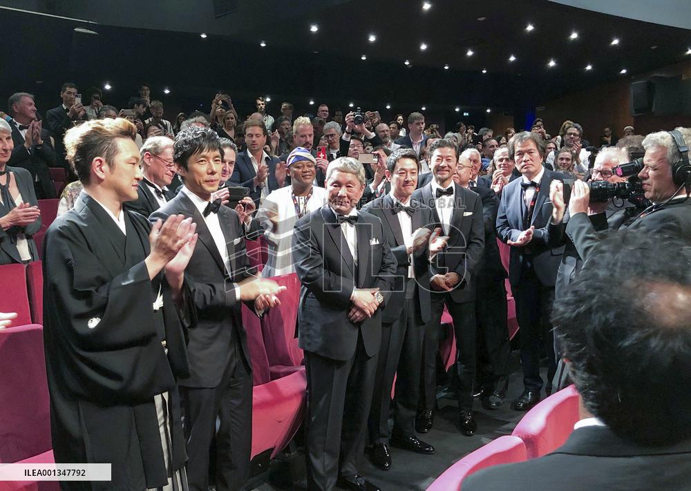 Director Kitano at Cannes Film Festival