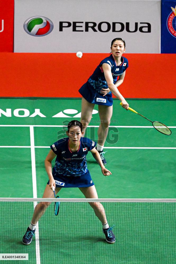 (SP)MALAYSIA-KUALA LUMPUR-BADMINTON-MALAYSIA MASTERS-WOMEN'S DOUBLES