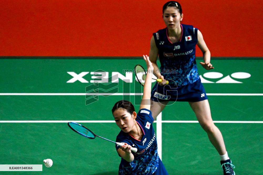 (SP)MALAYSIA-KUALA LUMPUR-BADMINTON-MALAYSIA MASTERS-WOMEN'S DOUBLES