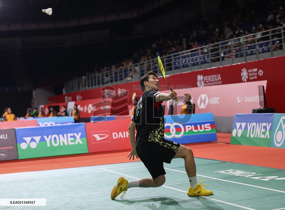(SP)MALAYSIA-KUALA LUMPUR-BADMINTON-MALAYSIA MASTERS-MEN'S SINGLES