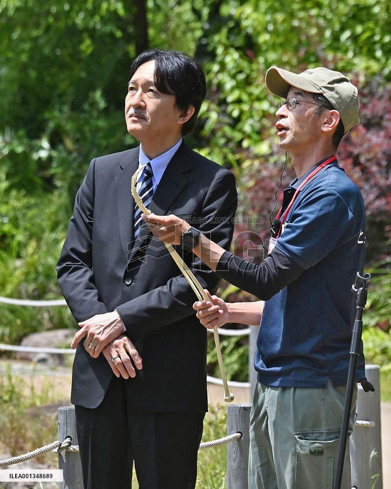 Japan's Crown Prince Fumihito