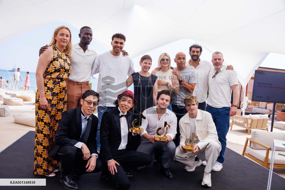 Cannes TikTok Short Film Competition Winners Ceremony DB