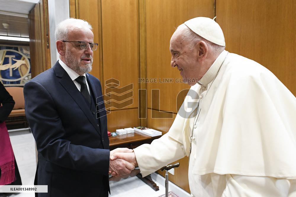 Pope Francis In Audience - Vatican
