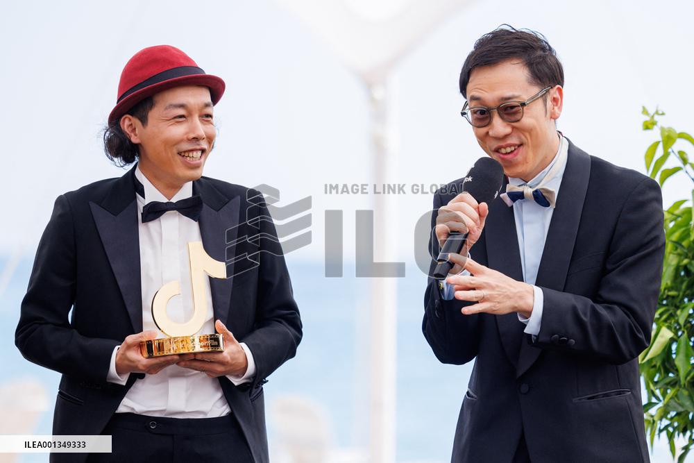 Cannes TikTok Short Film Competition Winners Ceremony DB