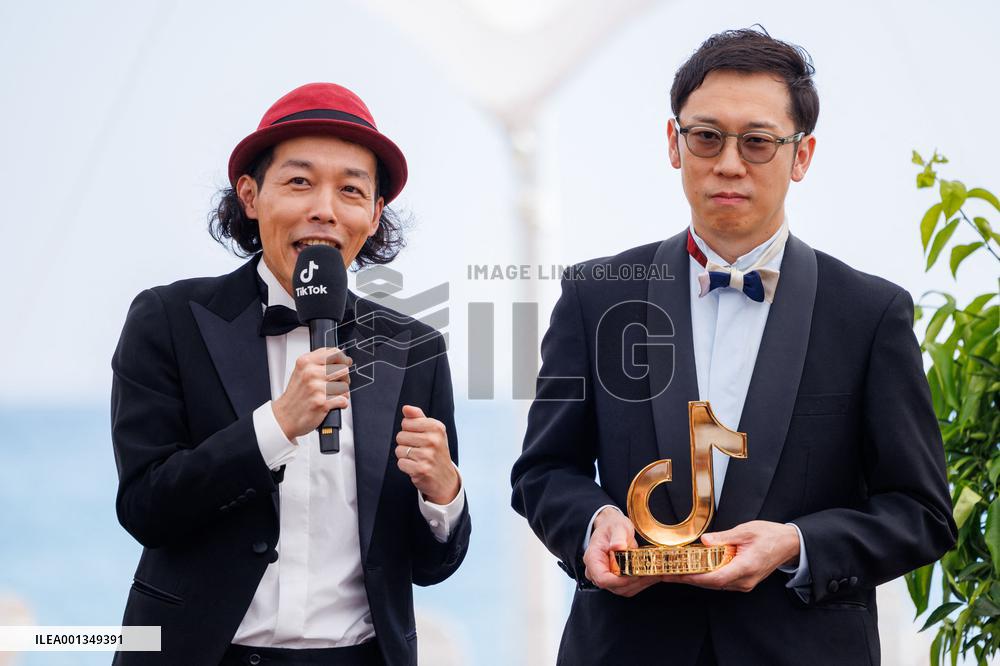 Cannes TikTok Short Film Competition Winners Ceremony DB