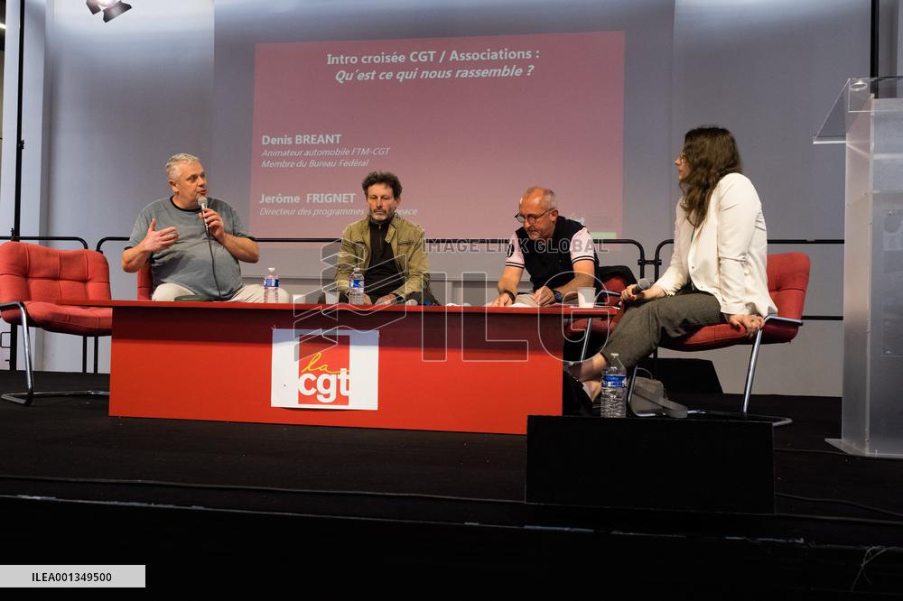 Forum On The Future Of The Automobile By CGT And Greenpeace