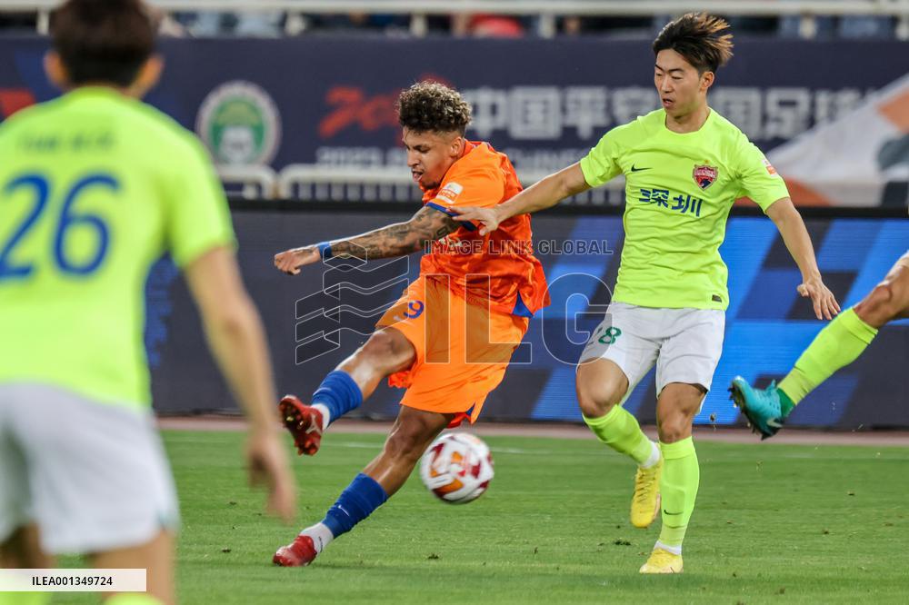 (SP)CHINA-JINAN-FOOTBALL-CSL-SHANDONG VS SHENZHEN (CN)