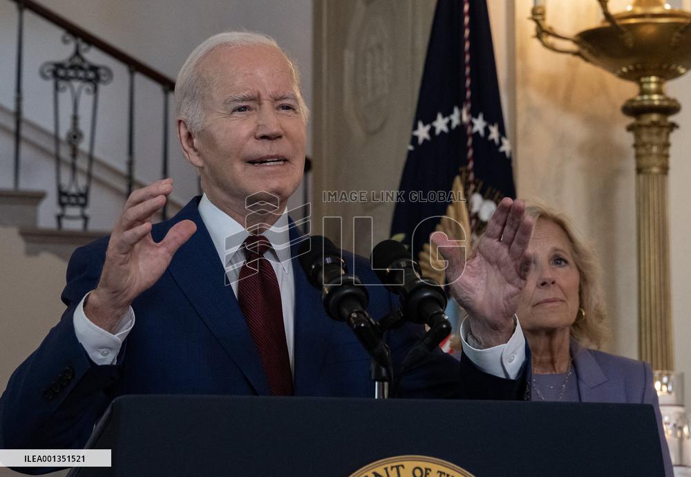 Biden Makes Remarks on the One Year Anniversary of the Shootings at Robb Elementary School in Uvalde, Texas