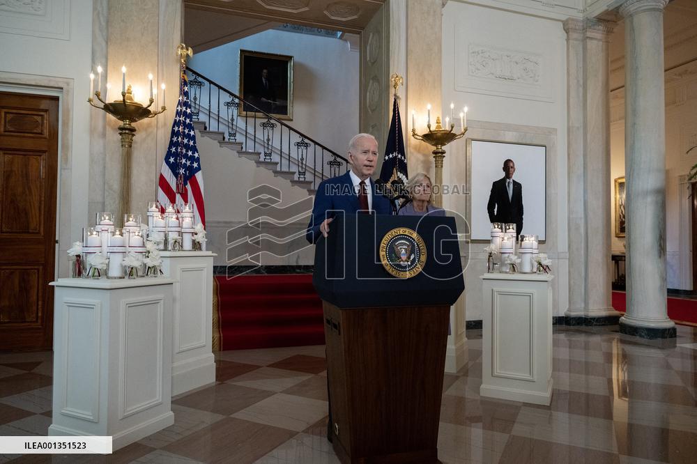 Biden Makes Remarks on the One Year Anniversary of the Shootings at Robb Elementary School in Uvalde, Texas
