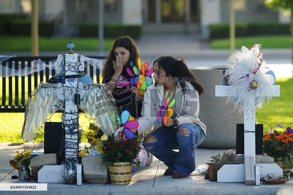 U.S.-TEXAS-UVALDE-MASS SHOOTING-ANNIVERSARY