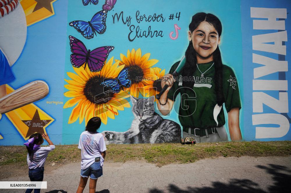 U.S.-TEXAS-UVALDE-MASS SHOOTING-ANNIVERSARY
