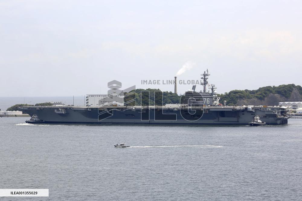 U.S. aircraft carrier Ronald Reagan