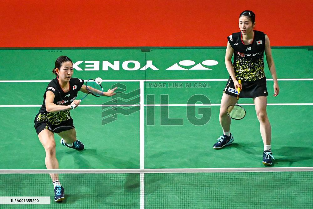 (SP)MALAYSIA-KUALA LUMPUR-BADMINTON-MALAYSIA MASTERS-WOMEN'S DOUBLES