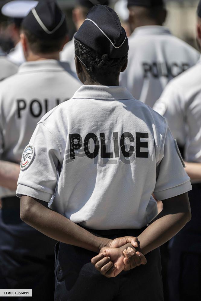 Ceremony For The Three Killed Police Officers - Roubaix