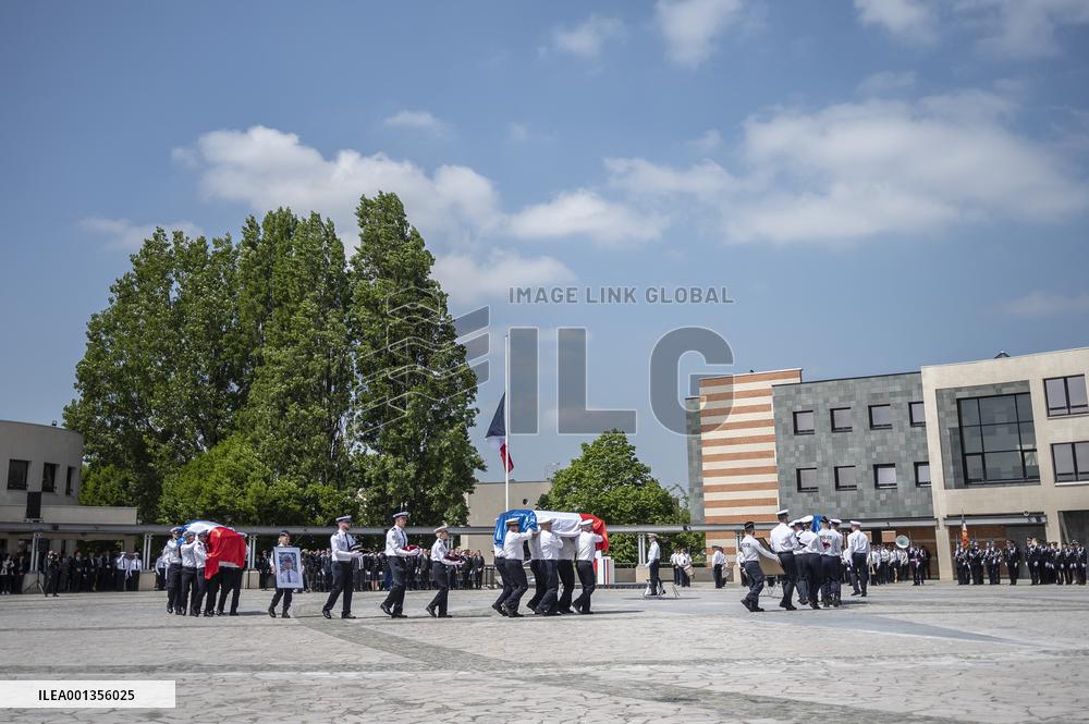 Ceremony For The Three Killed Police Officers - Roubaix