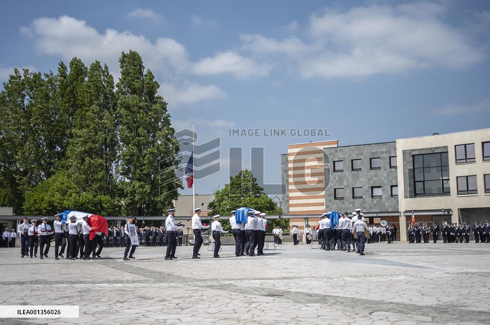 Ceremony For The Three Killed Police Officers - Roubaix