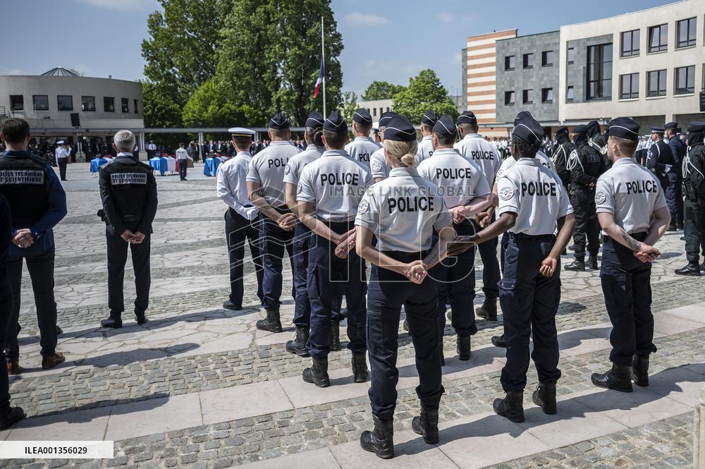 Ceremony For The Three Killed Police Officers - Roubaix