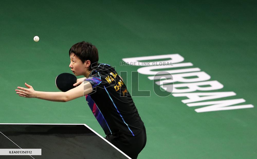 (SP)SOUTH AFRICA-DURBAN-ITTF-TABLE TENNIS-WORLD CHAMPIONSHIPS FINALS-DAY 6