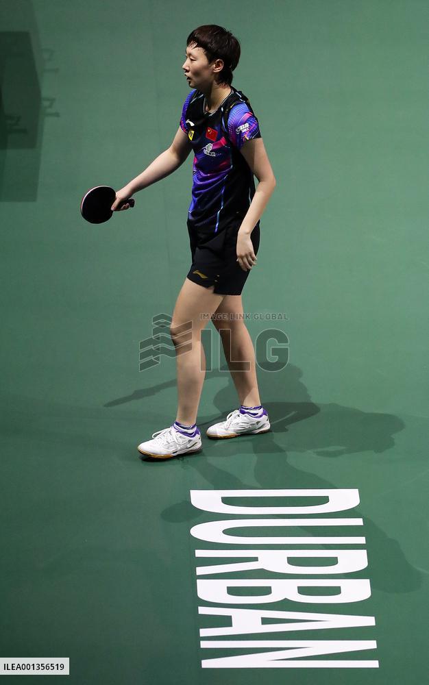 (SP)SOUTH AFRICA-DURBAN-ITTF-TABLE TENNIS-WORLD CHAMPIONSHIPS FINALS-DAY 6