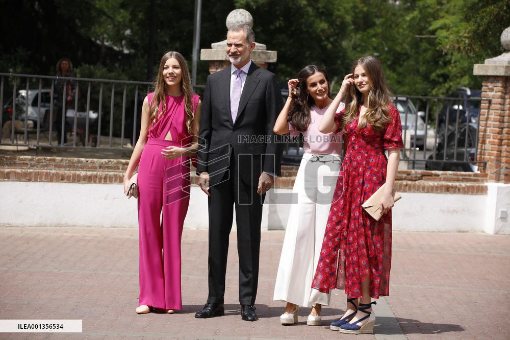 Princess Sofia Confirmation - Madrid