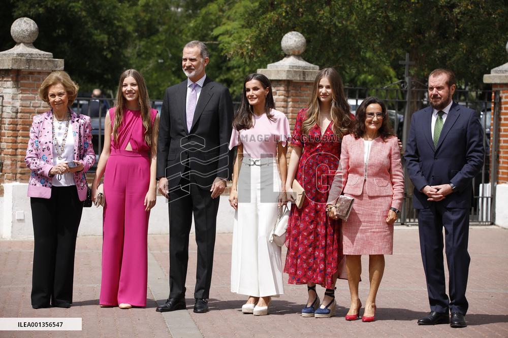 Princess Sofia Confirmation - Madrid