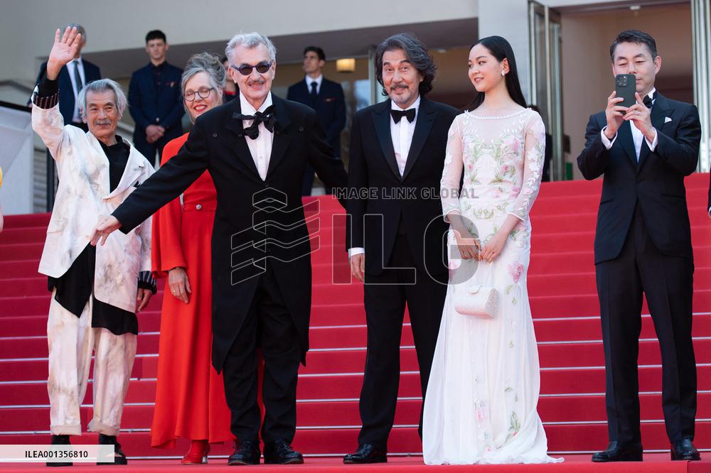 Cannes Perfect Days Premiere AM