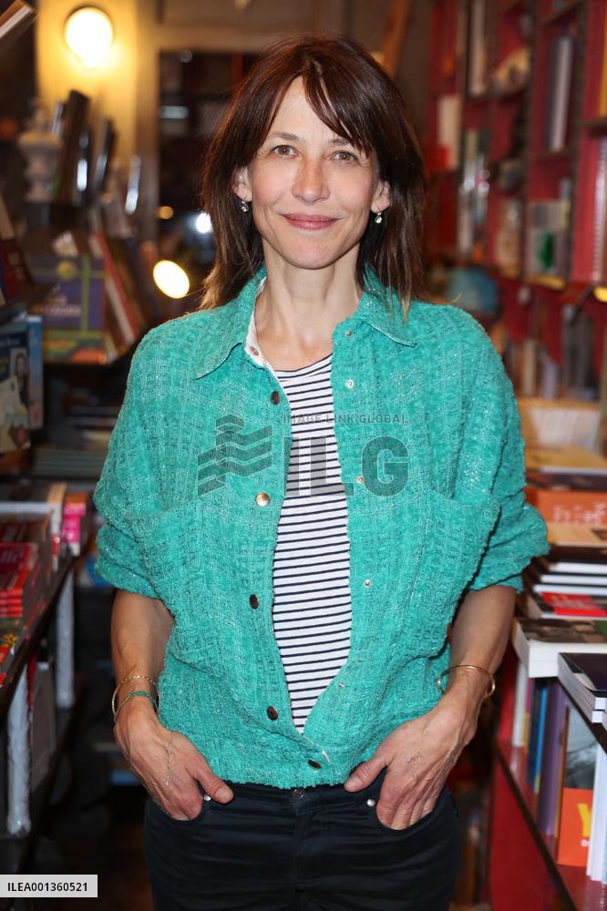 Sophie Marceau Book Signing - Paris