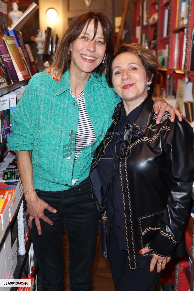 Sophie Marceau Book Signing - Paris